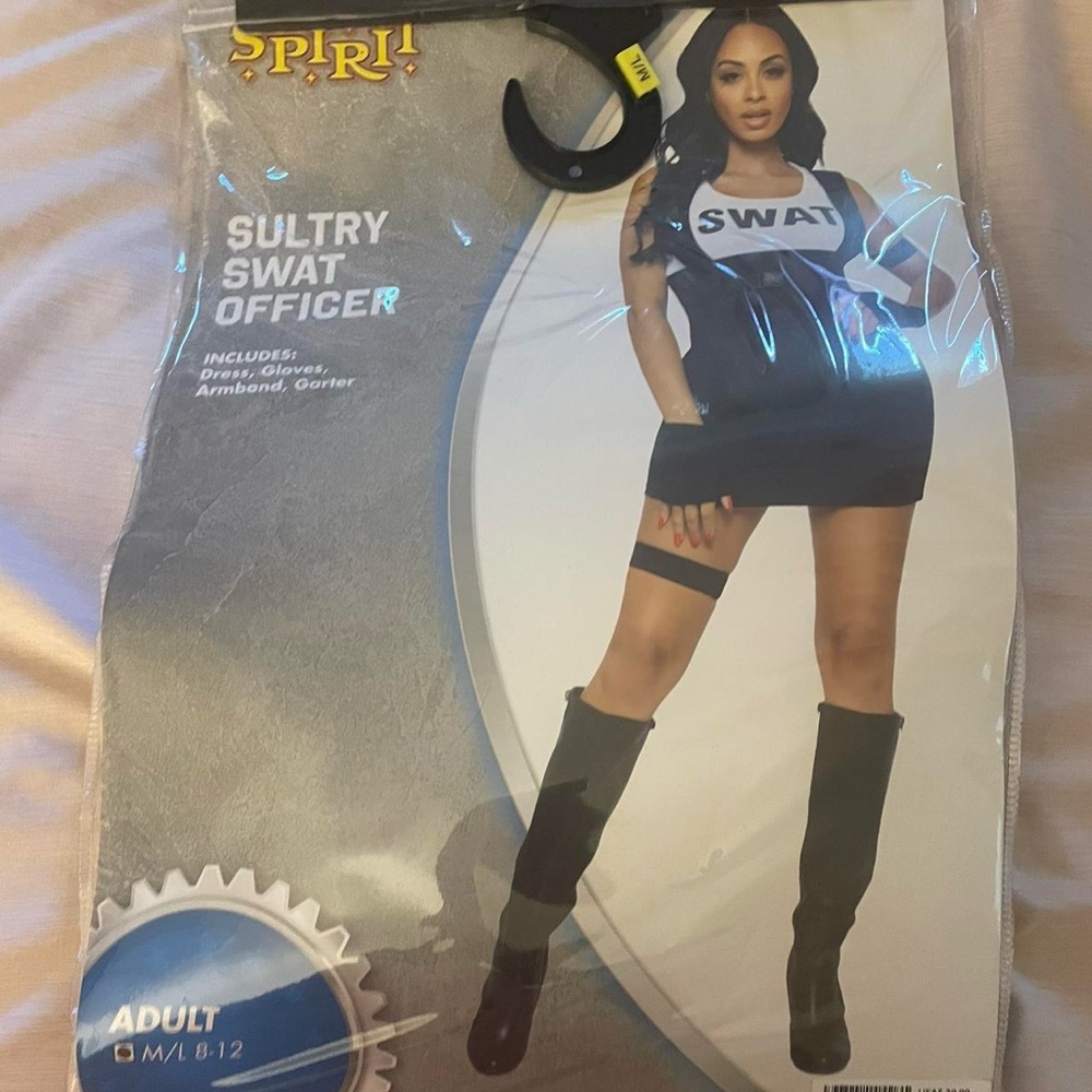 Spirit Halloween Sultry Swat Officer Costume